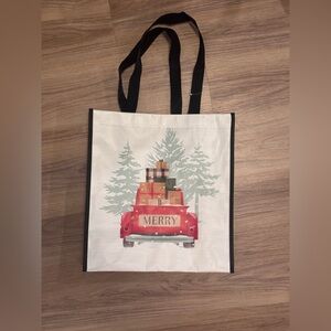 NWOT HALLMARK Holiday Merry Red Truck Reusable Tote Bag - Home Holiday